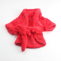 HKM-1570493 Personalized Pet Bathrobe Cloak in Red, Purple, Orange, Navy Blue - Casual Cloth Wear for Dogs