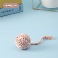 HKM-1570749 Sisal Ball Cat Toy in Vibrant Colors for Engaging Playtime Activities