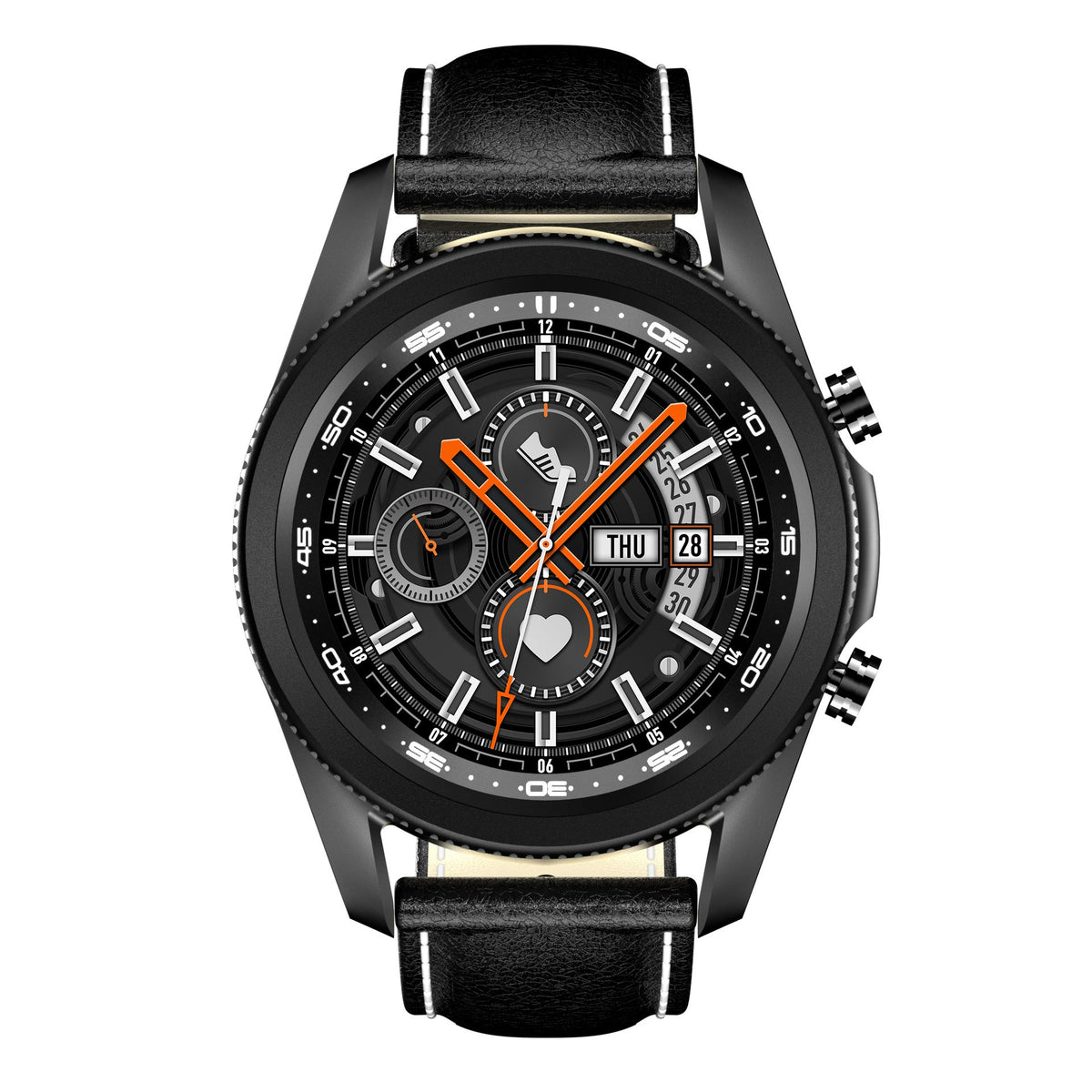 HKM-157395 Bluetooth Smart Watch with Call Functionality and Rotatable Display