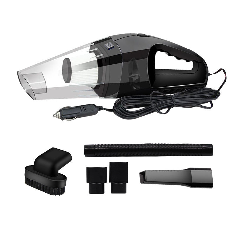 HKM-157395 Portable Handheld 12V 120W Mini Car Vacuum Cleaner with Wet/Dry Function and 5m Power Cord