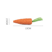 HKM-1575357 Interactive Cat Toys Set with Carrot Bites, Grinding Stick, and Ringing Stones
