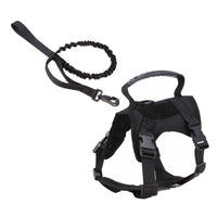 HKM-1577149 Breathable Nylon Chest Harness with Traction Rope for Cats and Dogs