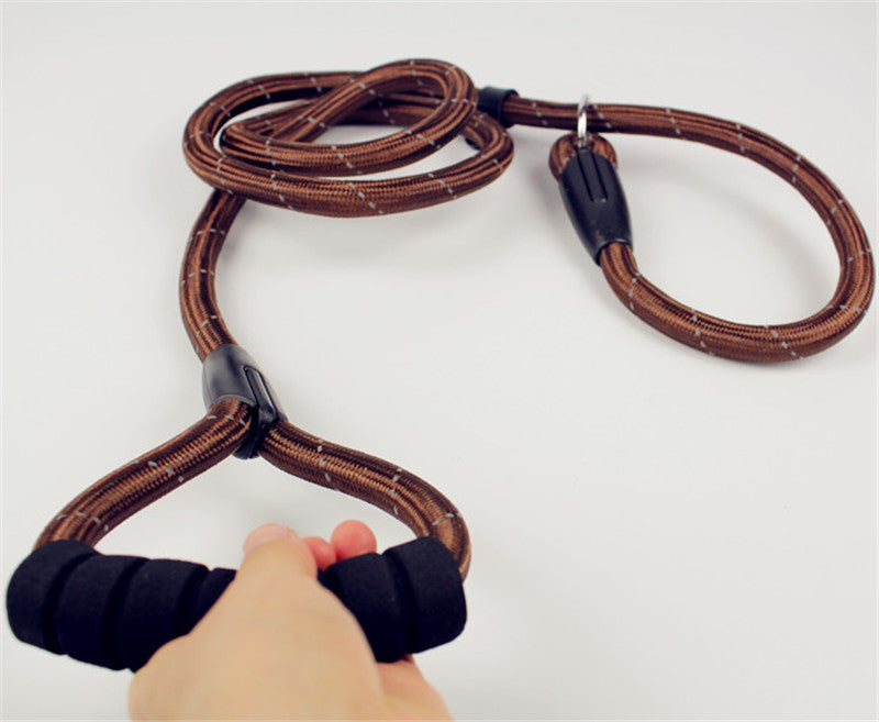 HKM-1577661 Heavy-Duty Chain Dog Leash for Large Dogs, 12mm & 15mm Diameters