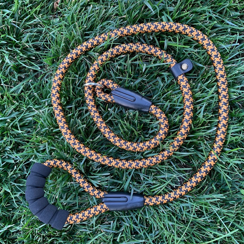 HKM-1577661 Heavy-Duty Chain Dog Leash for Large Dogs, 12mm & 15mm Diameters