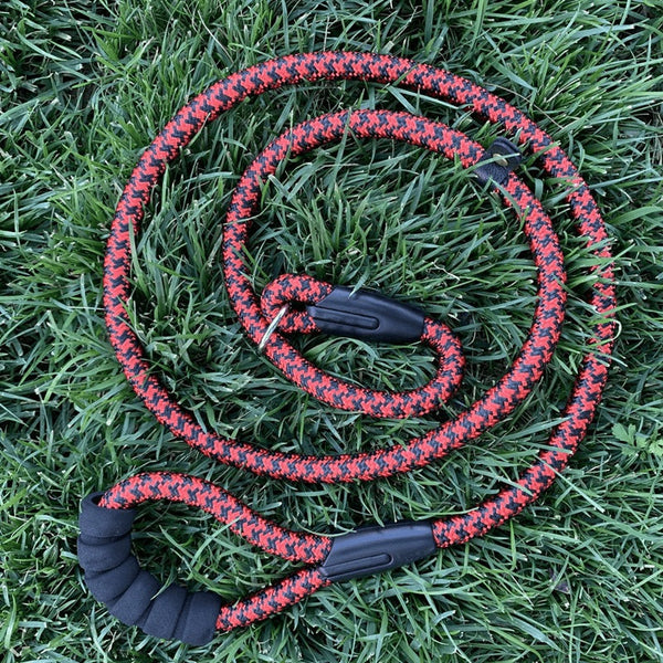 HKM-1577661 Heavy-Duty Chain Dog Leash for Large Dogs, 12mm & 15mm Diameters