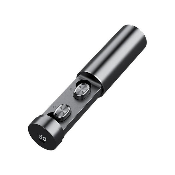HKM-157779 Bluetooth B9 In-Ear Wireless Headset with Digital Battery Display and Multi-Point Connection