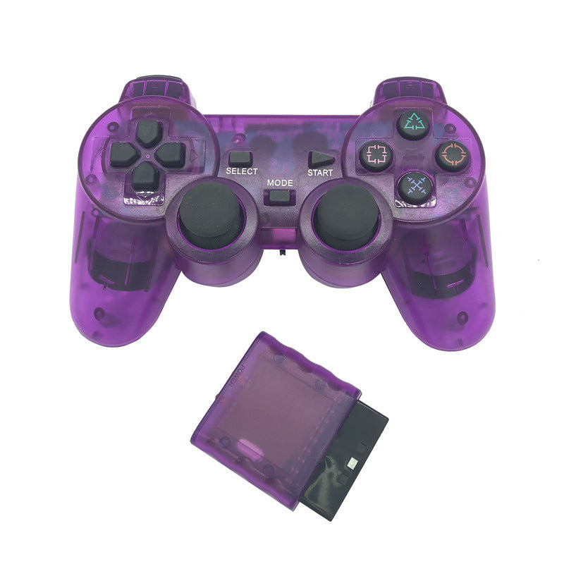 HKM-157907 Universal Wireless Game Controller for PS2 - 2.4G Vibration Gamepad in Multiple Colors