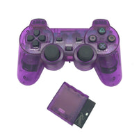 HKM-157907 Universal Wireless Game Controller for PS2 - 2.4G Vibration Gamepad in Multiple Colors