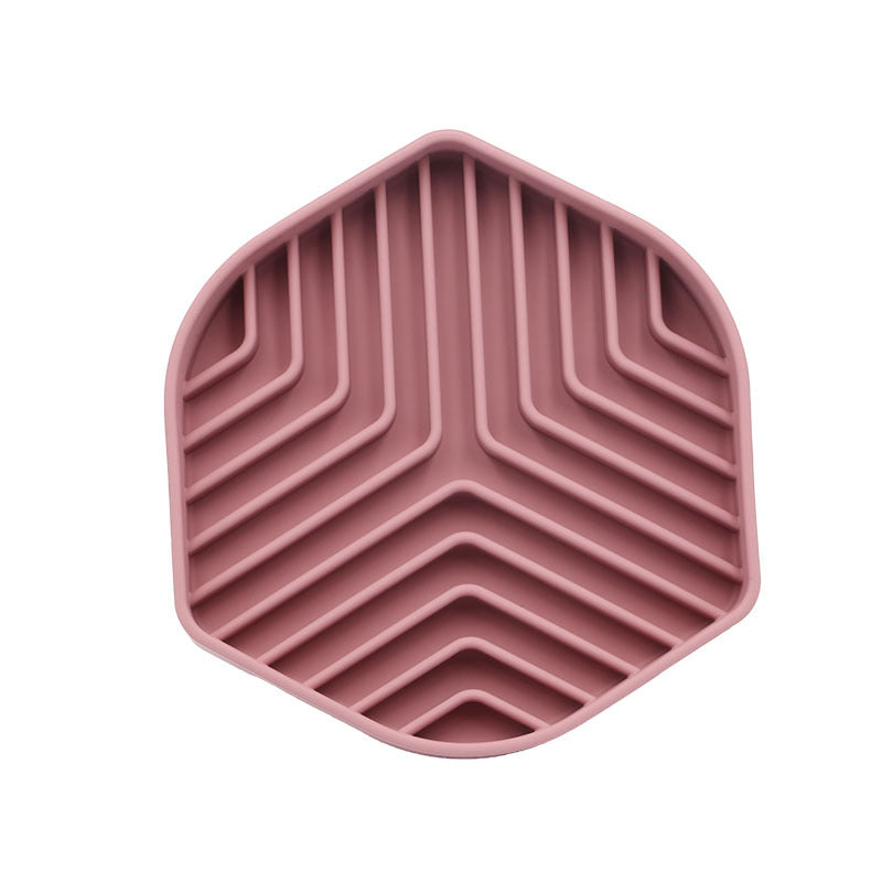 HKM-1579837 Silicone Licking Pad for Pets - Anti-Choke Slow Feeding, Grass Green, Light Blue, Pink