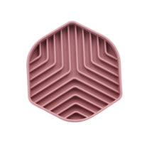 HKM-1579837 Silicone Licking Pad for Pets - Anti-Choke Slow Feeding, Grass Green, Light Blue, Pink