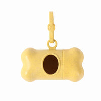 HKM-1580093 Wheat Straw Portable Pet Waste Bag Bone Dispenser in Multiple Colors
