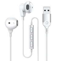 HKM-158035 USB Wired Gaming Headphones with 2.3M Cable, Built-in Microphone and Volume Control