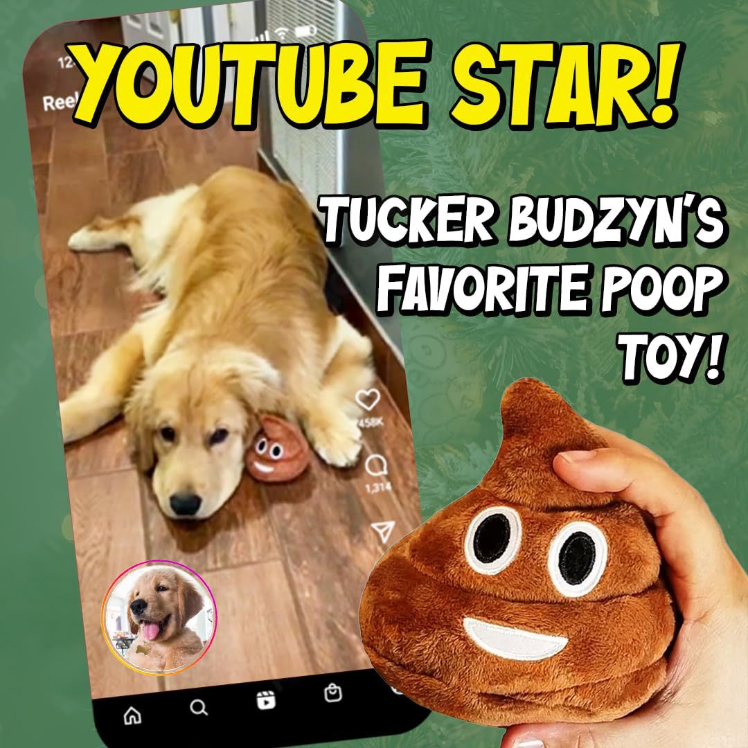 HKM-1583293 Farting Plush Poop Doll Pet Toy with Sound Effects - 12 cm, 70 g
