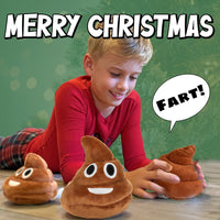 HKM-1583293 Farting Plush Poop Doll Pet Toy with Sound Effects - 12 cm, 70 g