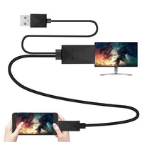HKM-158419 HDMI Adapter Cable for Mobile Phone to TV, 2m, Available in White, Red, Black