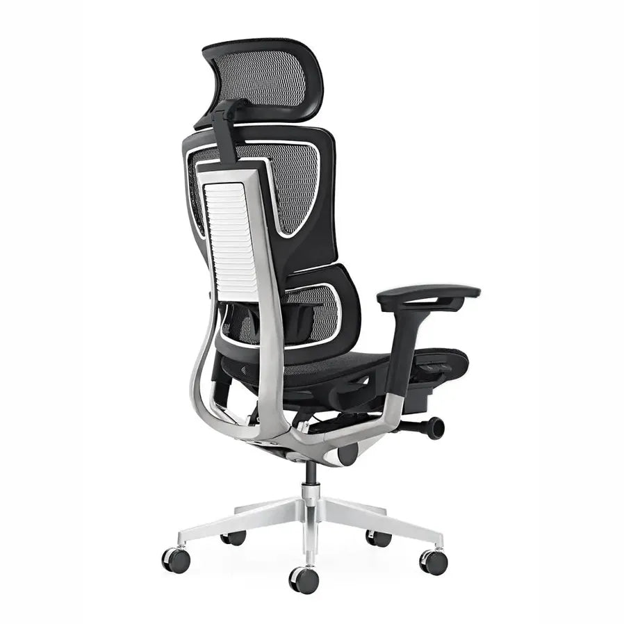 HKM-158483 Ergonomic Computer Swivel Chair with Mesh Back and Adjustable Height for Comfort