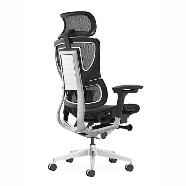 HKM-158483 Ergonomic Computer Swivel Chair with Mesh Back and Adjustable Height for Comfort