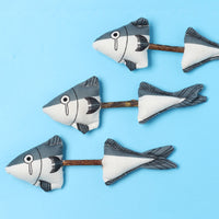 HKM-158483 Plush Catnip Fish Toy for Dental Care and Scratch Resistance
