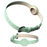 HKM-1585597 Microfiber Dog Positioning Collar in Black, Pink, Brown, Sky Blue, Lake Green - All Seasons, PU Material, Size S & L