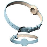 HKM-1585597 Microfiber Dog Positioning Collar in Black, Pink, Brown, Sky Blue, Lake Green - All Seasons, PU Material, Size S & L