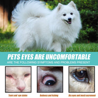 HKM-1586877 Pet External Eye Tear Stain Serum for Cats and Dogs - 20ml Tear Trace Remover