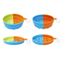HKM-1589565 Collapsible Pet Feeding Bowl - Portable and Lightweight Design for Dogs and Cats