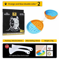 HKM-1589565 Collapsible Pet Feeding Bowl - Portable and Lightweight Design for Dogs and Cats