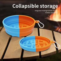 HKM-1589565 Collapsible Pet Feeding Bowl - Portable and Lightweight Design for Dogs and Cats