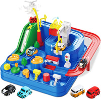 HKM-158995 Children's Slot Car Racing Track Toy for Toddlers - Adventure Playset EPT628927
