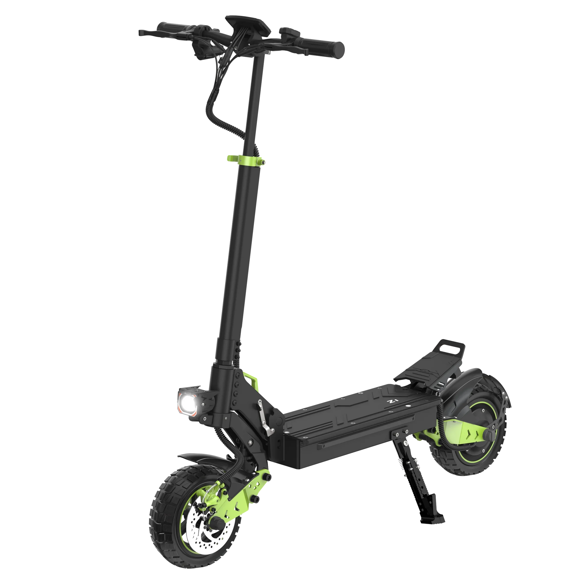 HKM-159059 800W Waterproof Electric Scooter with Dual Suspension, 48V 18.2Ah Battery, Foldable Design, App Control, 30-45km/h Speed