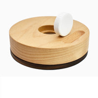 HKM-159059 Magnetic Charging Base for lWatch - Round and Long Designs in Walnut or Beech