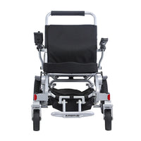 HKM-159059 Powerful Electric Folding Wheelchair with 500W Dual Motors and Removable Battery