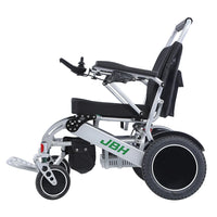 HKM-159059 Powerful Electric Folding Wheelchair with 500W Dual Motors and Removable Battery