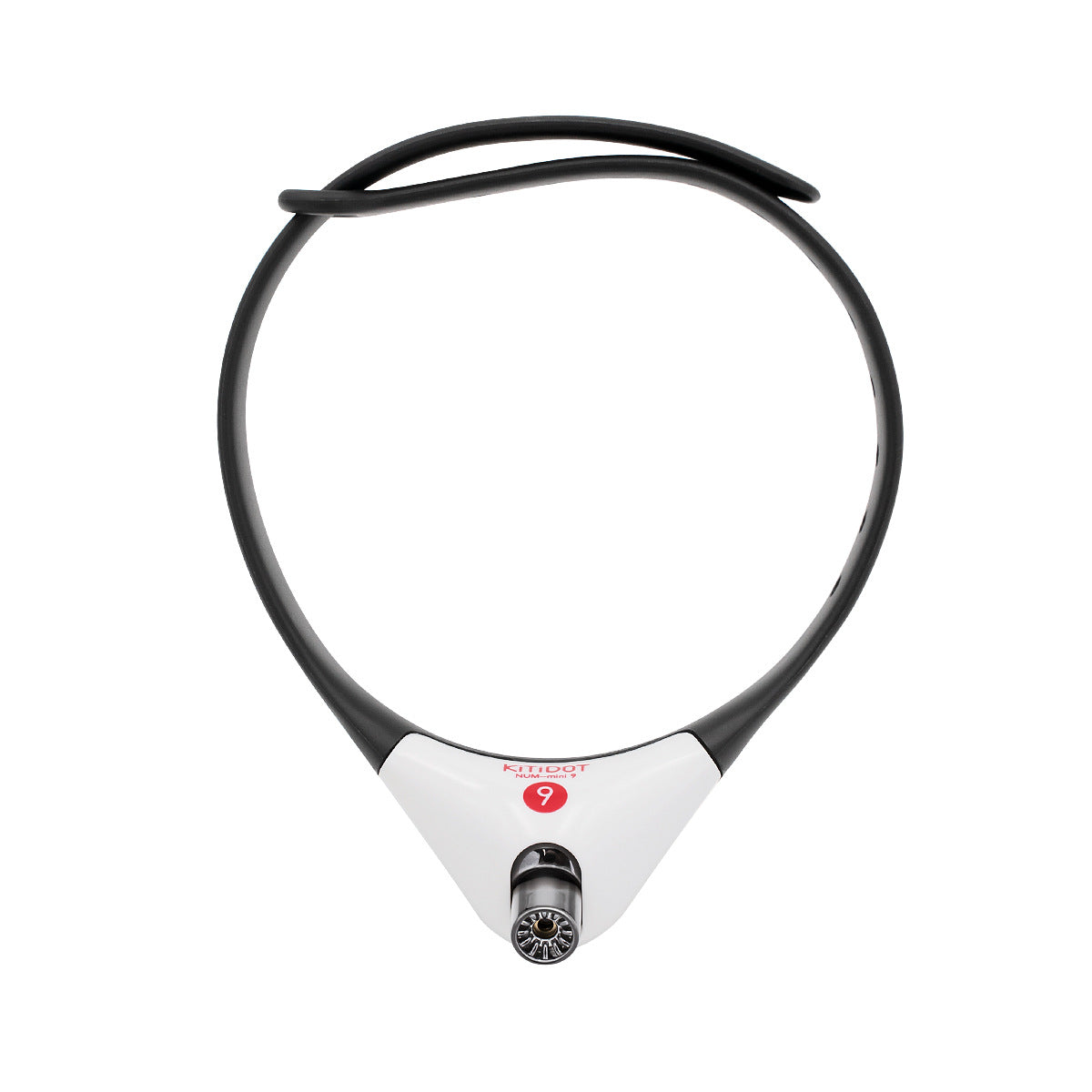 HKM-1590845 Mobile Laser Cat Toy - Interactive Funny Cat Stick, TPU Material, Black and White, Includes USB Charging Cable and User Manual
