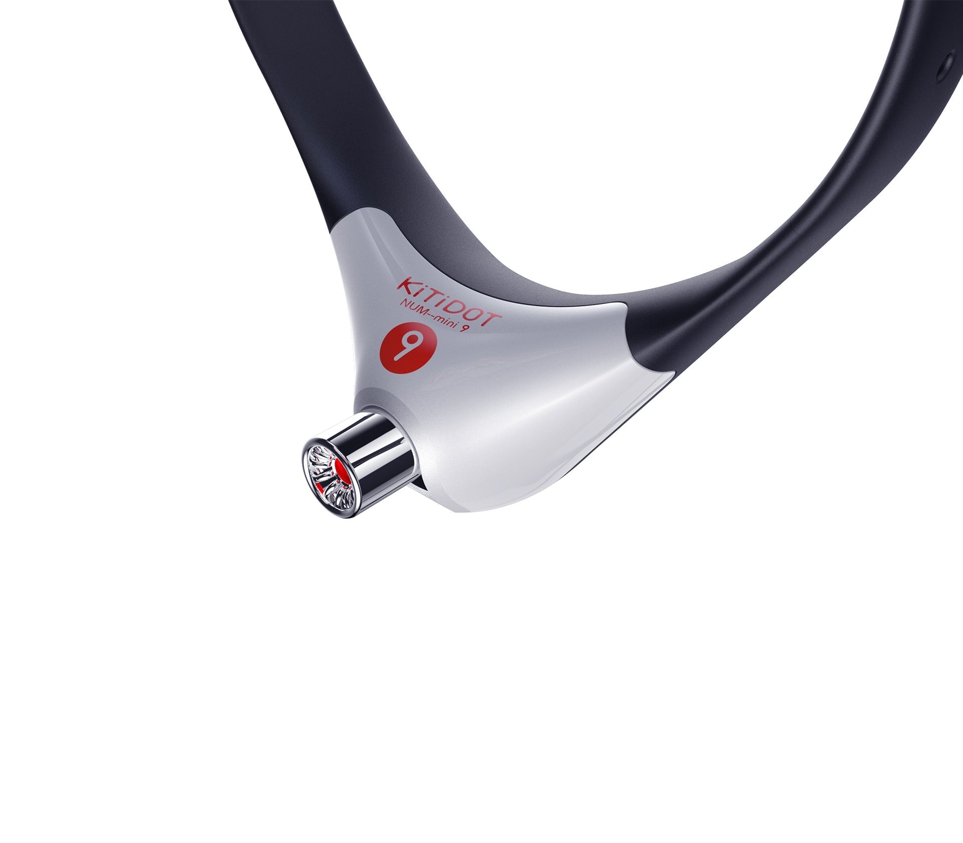 HKM-1590845 Mobile Laser Cat Toy - Interactive Funny Cat Stick, TPU Material, Black and White, Includes USB Charging Cable and User Manual