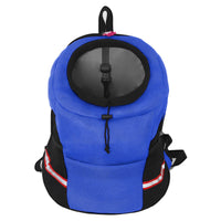 HKM-1591613 Breathable Pet Backpack Chest Bag for Dogs - Medium to Soft Mesh Design in Various Colors