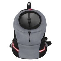 HKM-1591613 Breathable Pet Backpack Chest Bag for Dogs - Medium to Soft Mesh Design in Various Colors