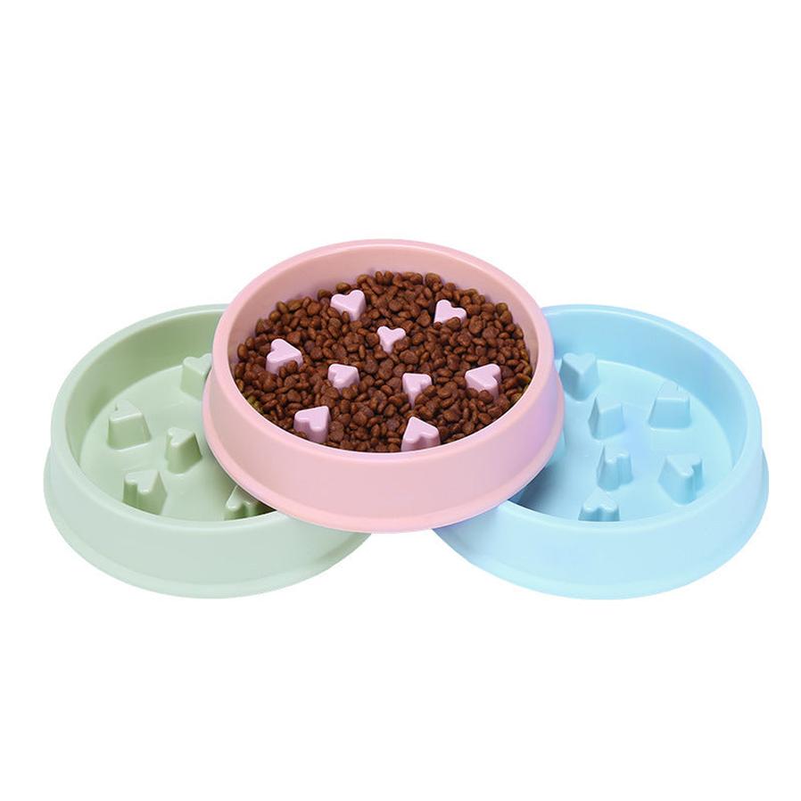 HKM-159187 Interactive Dog Puzzle Bowl for Healthy Eating and Reduced Choking Risk - 19.3*4.3 cm, Mix Color