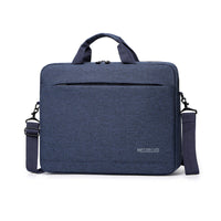 HKM-159251 Blue, Black, Gray, or Red Nylon Shoulder Briefcase for Notebook and Laptop with Multiple Pockets