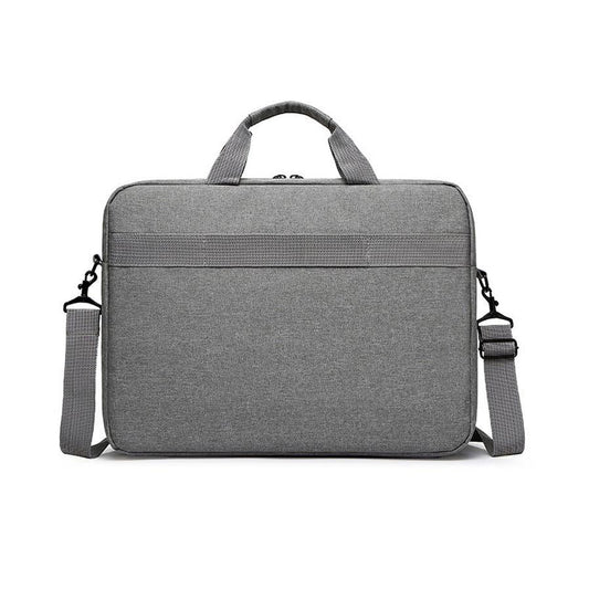 HKM-159251 Blue, Black, Gray, or Red Nylon Shoulder Briefcase for Notebook and Laptop with Multiple Pockets
