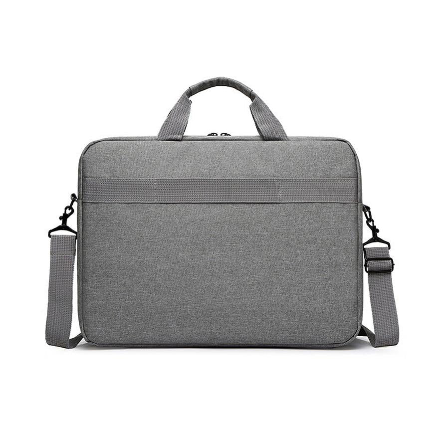 HKM-159251 Blue, Black, Gray, or Red Nylon Shoulder Briefcase for Notebook and Laptop with Multiple Pockets