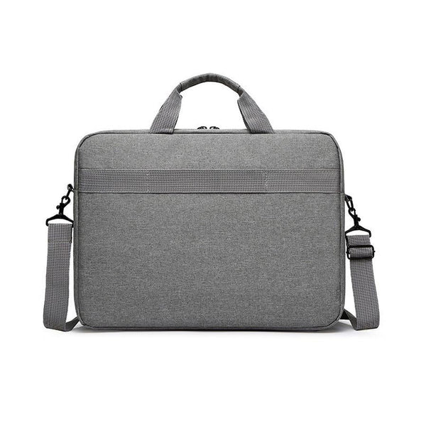 HKM-159251 Blue, Black, Gray, or Red Nylon Shoulder Briefcase for Notebook and Laptop with Multiple Pockets
