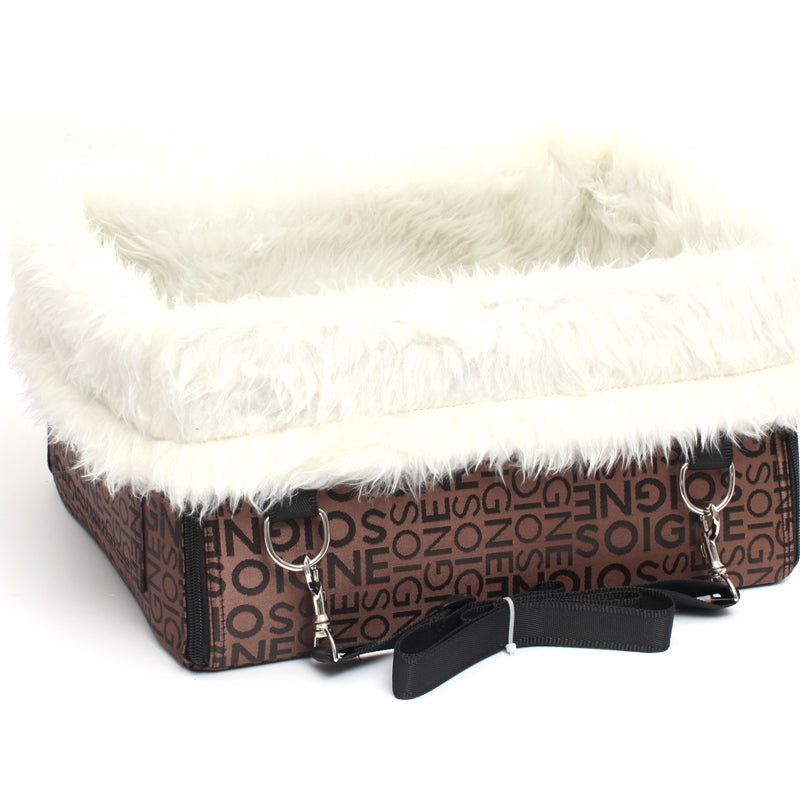 HKM-1594173 Double Layer Waterproof Dog Pad for Car with Detachable Cashmere Lining