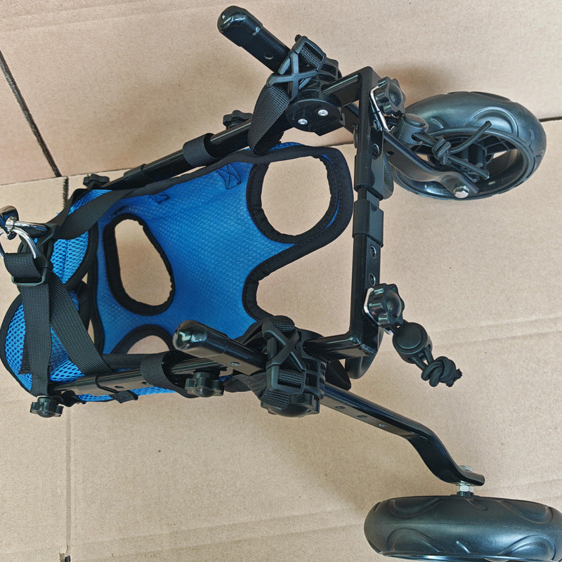 HKM-1594429 Blue Disabled Dog Wheelchair for Mobility Assistance - XS, S, M Sizes Available