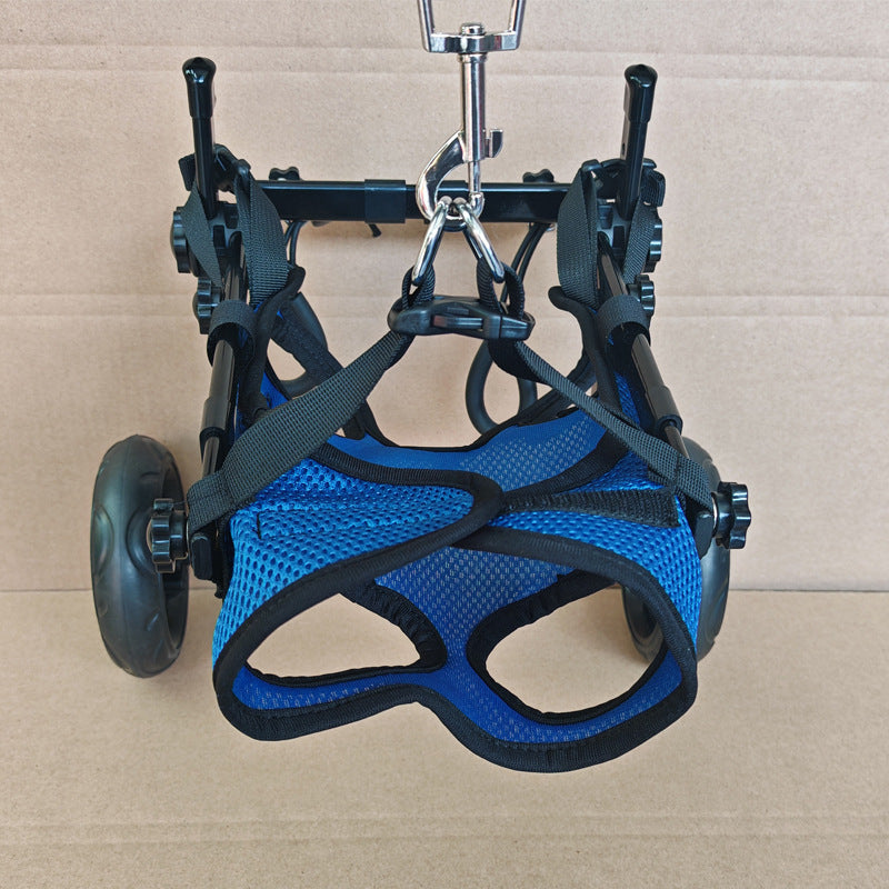 HKM-1594429 Blue Disabled Dog Wheelchair for Mobility Assistance - XS, S, M Sizes Available