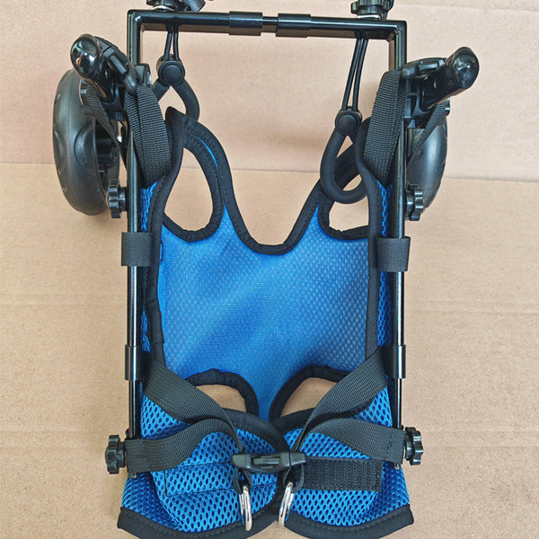 HKM-1594429 Blue Disabled Dog Wheelchair for Mobility Assistance - XS, S, M Sizes Available