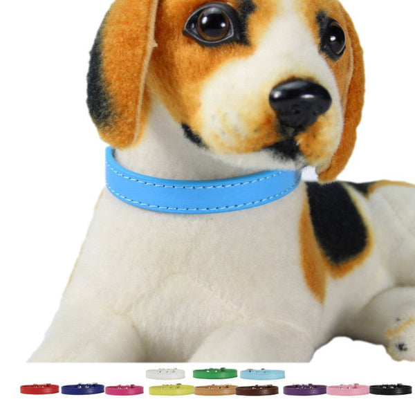 HKM-1594941 Durable PU Leather Pet Leash and Collar Set in Multiple Colors and Sizes