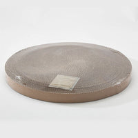 HKM-1595325 Three-in-One Corrugated Cat Scratch Board and Toy with Balls - Grey Green / Milky White