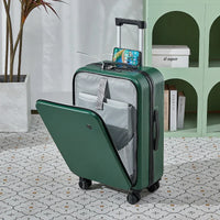 HKM-159571 Lightweight Softside Medium-Size Carry-On Luggage Set with Open-Top Design