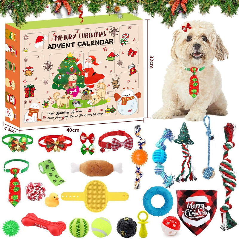 HKM-1595965 Christmas Dog and Cat Toy Gift Box Set with Random Accessories